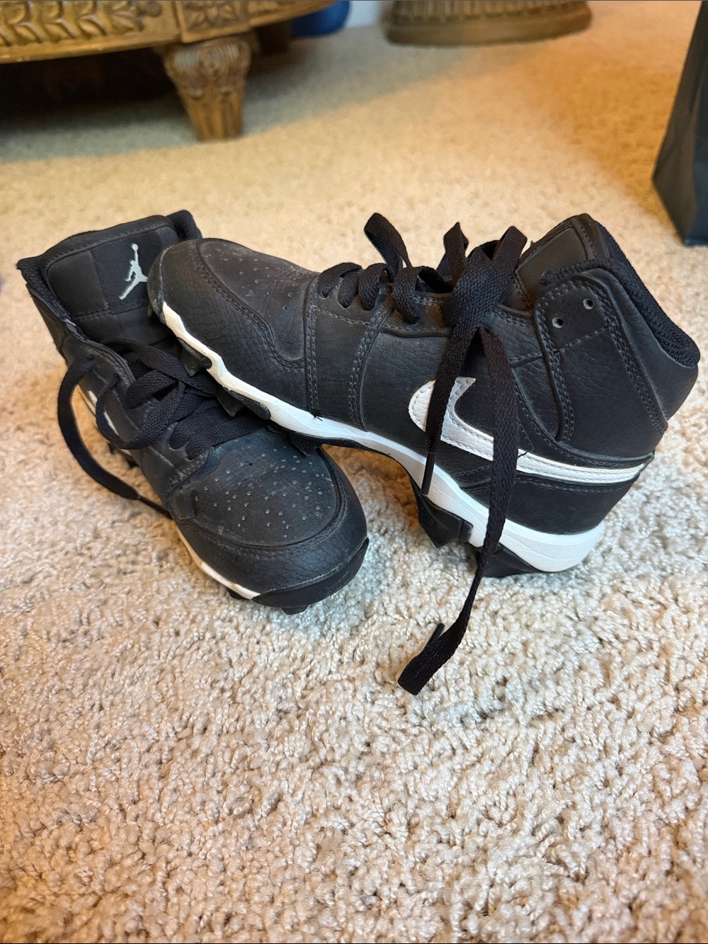 Jordan 1 Mid Nike fastflex air Jordan high top cleat